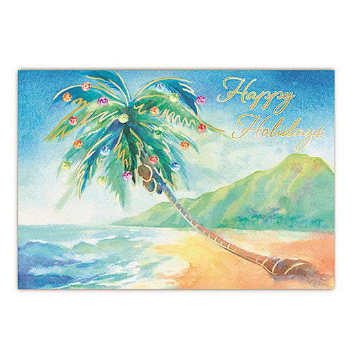 12 - CT Deluxe Box “Holiday On The Beach” - Greeting Card - Leilanis Attic