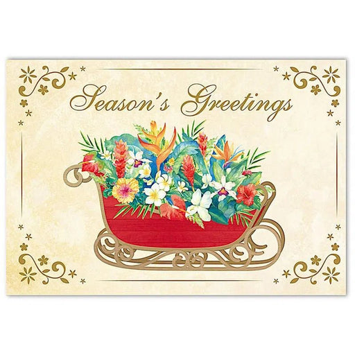 12 - CT Deluxe Box “Sleigh of Aloha” - Greeting Card - Leilanis Attic