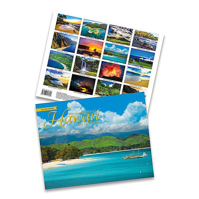 2024 Trade Calendar - Hawai'i, The Aloha State - Calendar - Leilanis Attic