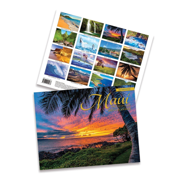 2025 Trade Calendar, Maui , The Valley Isle - Calendar - Leilanis Attic