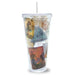 24oz. Nostalgic Travel Tumbler with Straw - Mug - Leilanis Attic