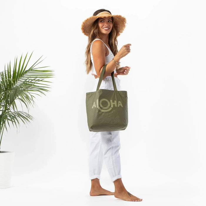 Aloha Collection "Camo" Reversible Tote - Tote Bag - Leilanis Attic