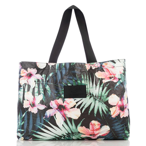 Aloha Collection "Hibiscus Palm" Holo Holo Tote - Tote Bag - Leilanis Attic