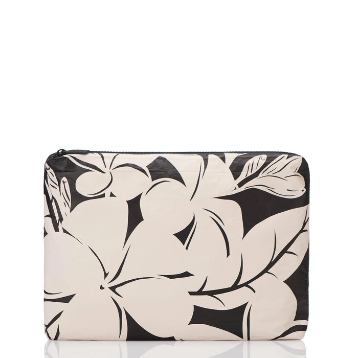 Aloha Collection "Melia" Mid Pouch - Black/Sandstone-Purse-Leilanis Attic