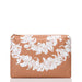 Aloha Collection "Plumeria Lei" Mid Pouch, Snow/Toffee-Purse-Leilanis Attic