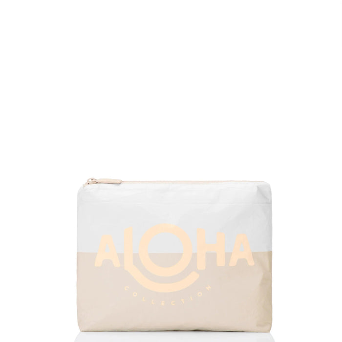 Aloha Collection "Plunge" Small Pouch - Sherbet/Sandstone-Pouch-Leilanis Attic