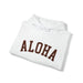 Aloha Collegiate Brown - Unisex Hoodie - Hoodie - Leilanis Attic