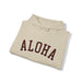 Aloha Collegiate Brown - Unisex Hoodie - Hoodie - Leilanis Attic