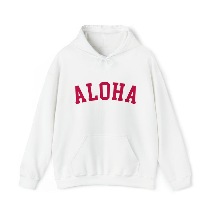 Aloha Collegiate Fuchsia Unisex - Hoodie - Hoodie - Leilanis Attic