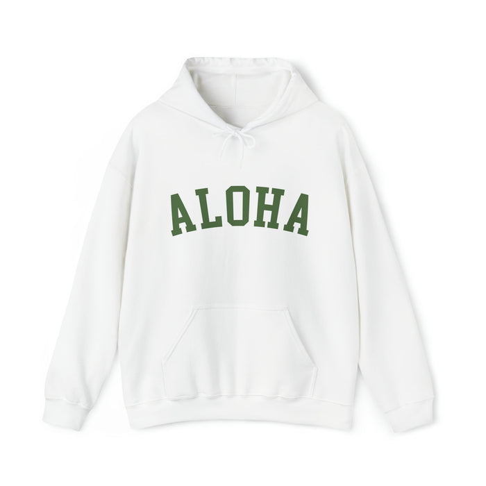 Aloha Collegiate Green Unisex - Hoodie - Leilanis Attic