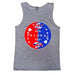 Aloha Dot Hawaiian Islands Men's Tank Top Grey - Tank - Mens - Leilanis Attic