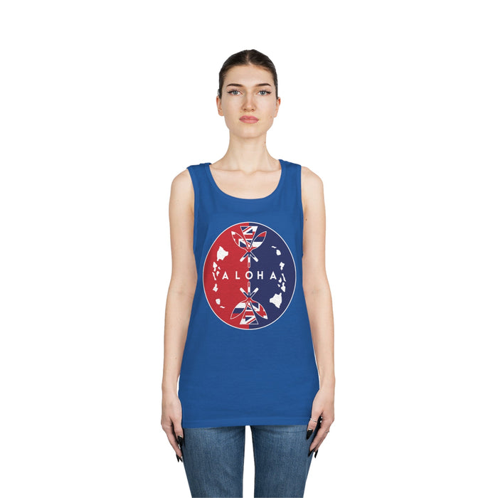 Aloha Dot Tank Top Unisex - Tank - Mens - Leilanis Attic