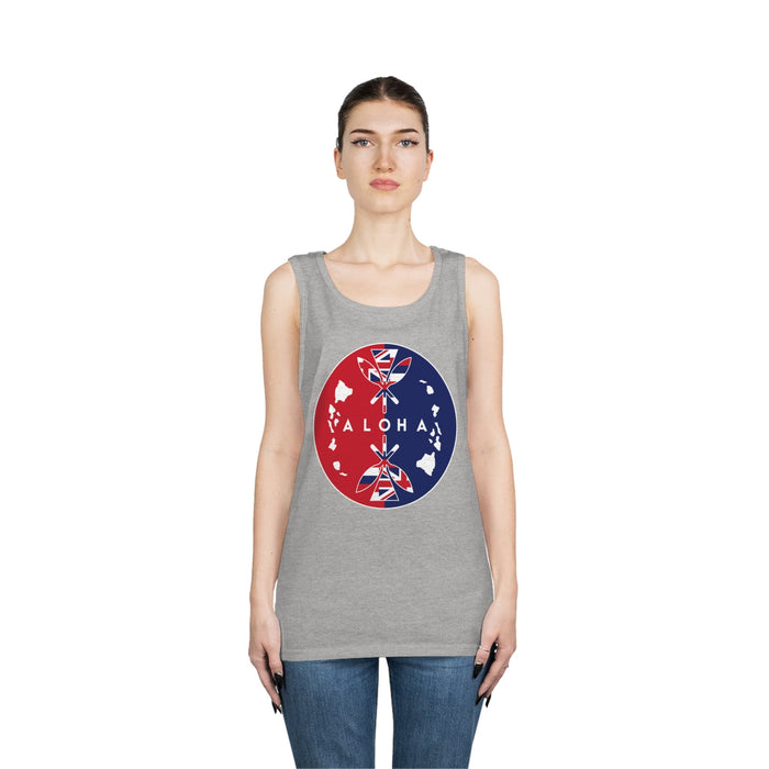 Aloha Dot Tank Top Unisex - Tank - Mens - Leilanis Attic