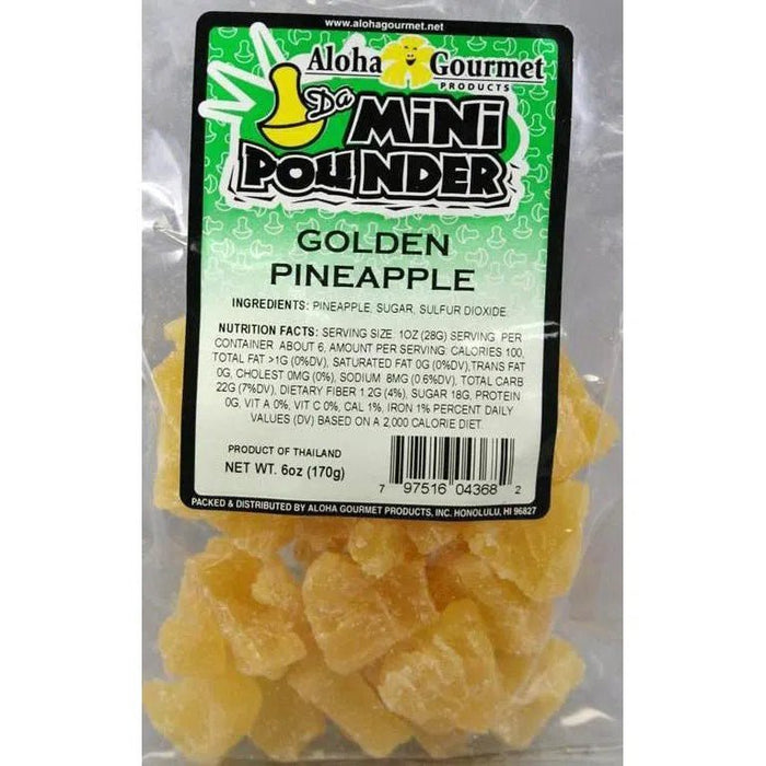 Aloha Gourmet Da Mini Pounder Golden Pineapple - Food - Leilanis Attic