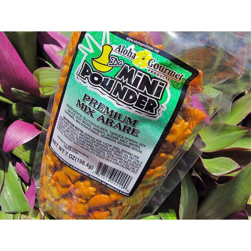 Aloha Gourmet Da Mini Pounder Premium Mix Arare 7oz - Food - Leilanis Attic