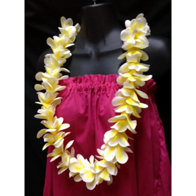 Aloha Plumeria Hula Silk Leis - Lei - Silk - Leilanis Attic