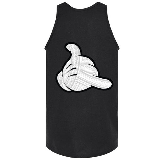 Aloha - Shaka Tribal Tank Top - Black - Tank Top - Leilanis Attic