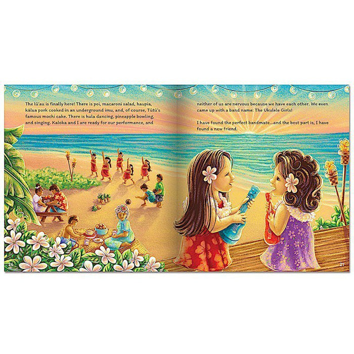 "Alora and her 'Ukulele" Children's Book (Hardcover) - Book - Leilanis Attic