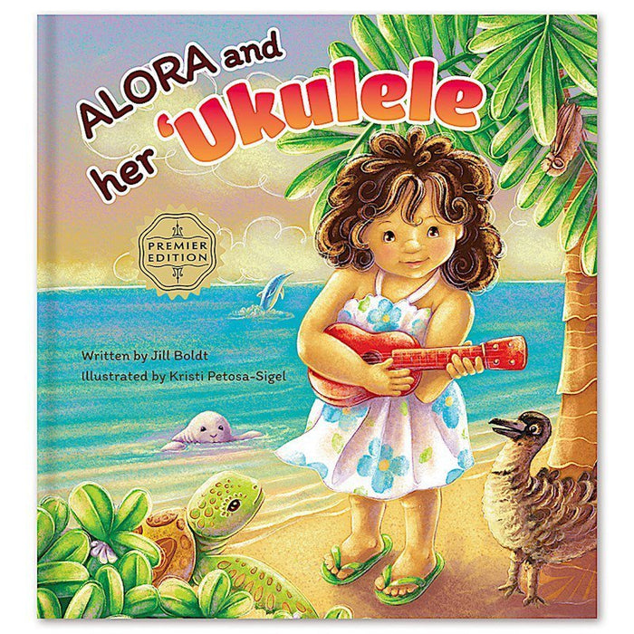 "Alora and her 'Ukulele" Children's Book (Hardcover) - Book - Leilanis Attic