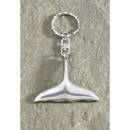 Aluminum Whale Tail Keychain - Keychain - Leilanis Attic