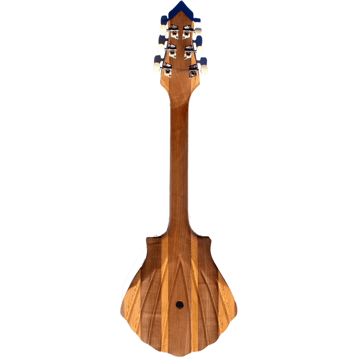 Asonu Tahitian Striped Wood Seashell Ukulele - Ukulele - Leilanis Attic