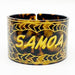 Brown Acrylic Samoa Faux Turtle Shell Bangle - Bracelet - Leilanis Attic