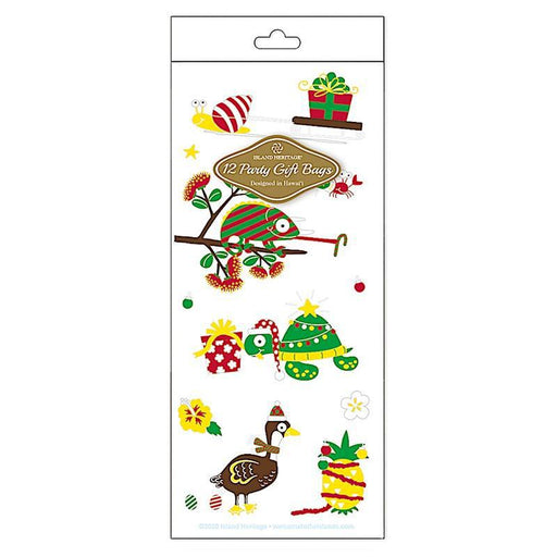 CELLO BAG 12 - PK SM, FESTIVE FRIENDS - Gift Bag - Leilanis Attic