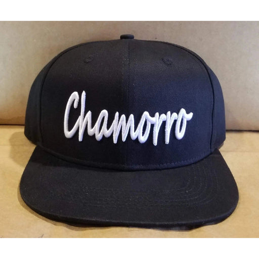 "Chamorro" Snapback Black Hat - Hat - Leilanis Attic