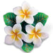 Christmas Ornament "Plumerias - White" - Ornament - Leilanis Attic