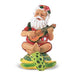 Christmas Ornament "Strumming Santa on Honu" - Ornament - Leilanis Attic