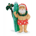 Christmas Ornament "Surfboard Santa" - Ornament - Leilanis Attic