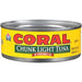 Coral Chunk Light Tuna in Vegetable Oil - canned seafood - Leilanis Attic