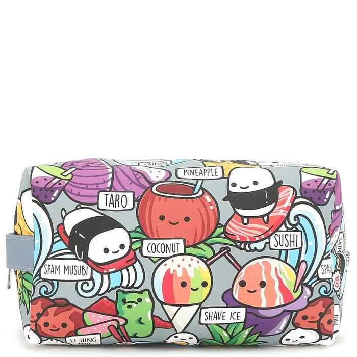 Cosmetic Pouch Craving Hawaii Grey - Pouch - Leilanis Attic