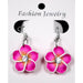 Crystal Fimo Plumeria Drop Earring - Earrings - Leilanis Attic