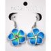 Crystal Fimo Plumeria Drop Earring - Earrings - Leilanis Attic