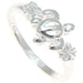 Dainty Sterling Silver 8mm Honu & Plumeria Ring - Ring - Leilanis Attic