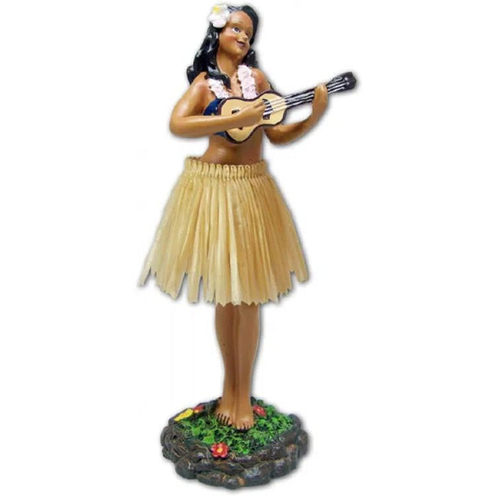 Dashboard Hula Doll, Sweet Leilani with Ukulele - Car Accessories - Leilanis Attic