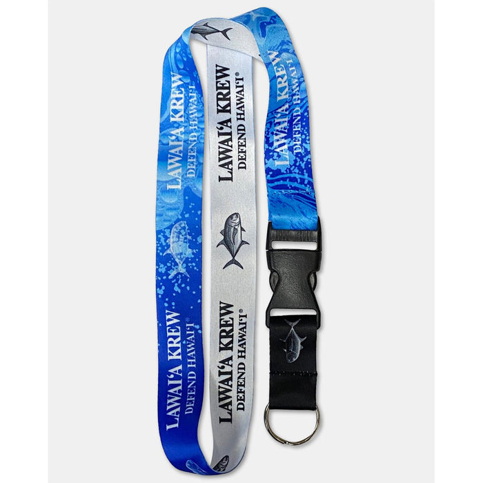 Defend Hawaii "Lawai’a Ocean" Lanyard - Lanyard - Leilanis Attic