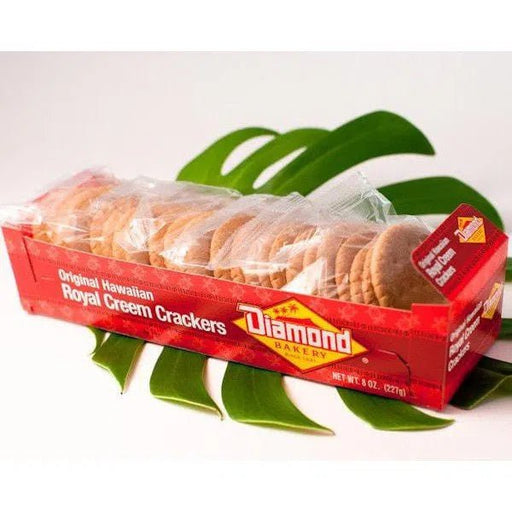 Diamond Bakery Crackers Original Hawaiian Royal Creem 8oz - Food - Leilanis Attic