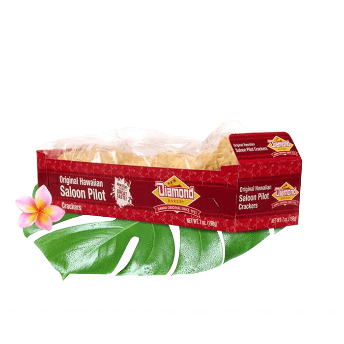 Diamond Bakery Crackers Original Hawaiian Saloon Pilot 7oz - Food - Leilanis Attic