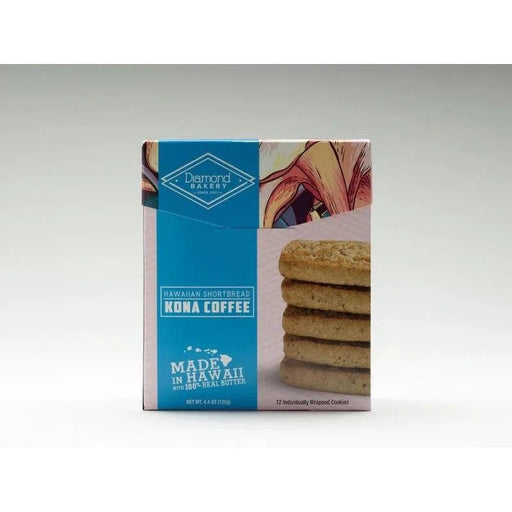 Diamond Bakery Shortbread Kona Coffee Cookies 4.4oz - Food - Leilanis Attic