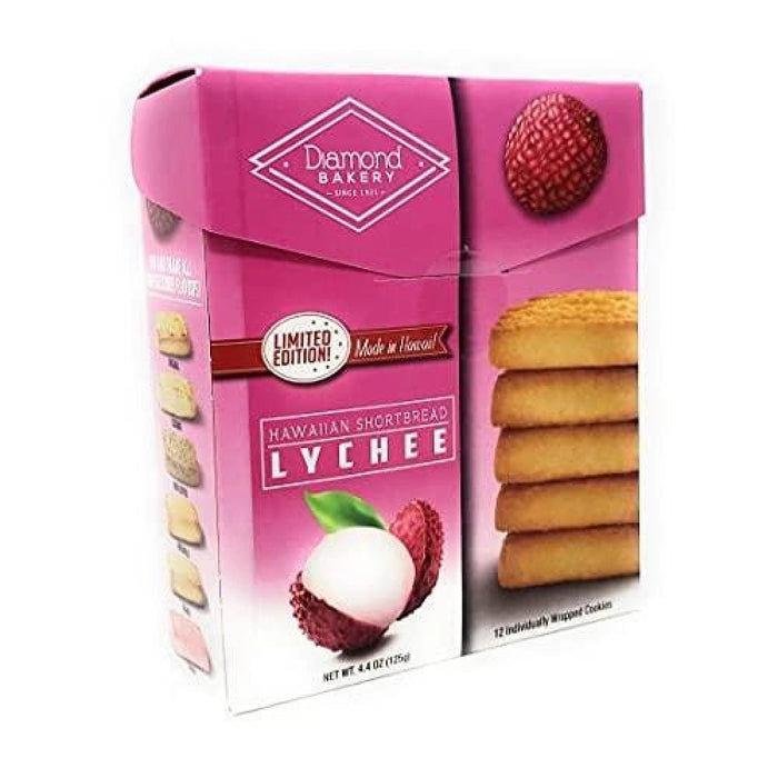 Diamond Bakery Shortbread Lychee Cookies 4.4oz - Food - Leilanis Attic