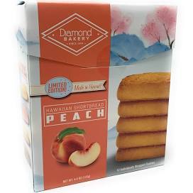 Diamond Bakery Shortbread Peach Cookies 4.4oz - Food - Leilanis Attic