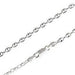 Diamond Cut Anchor Chain, Sterling Silver 2mm - Jewelry - Leilanis Attic