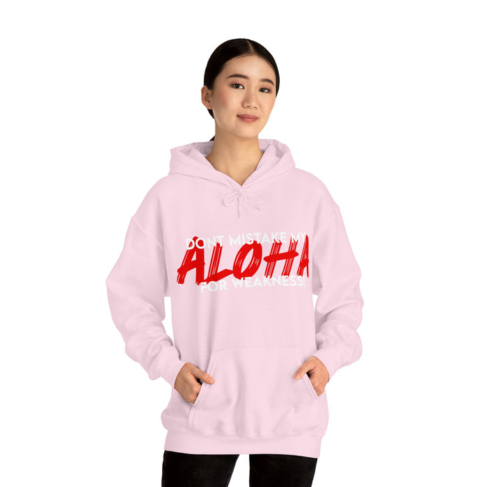 Don't Mistake My Aloha for Weakness Unisex Hoodie - Hoodie - Leilanis Attic