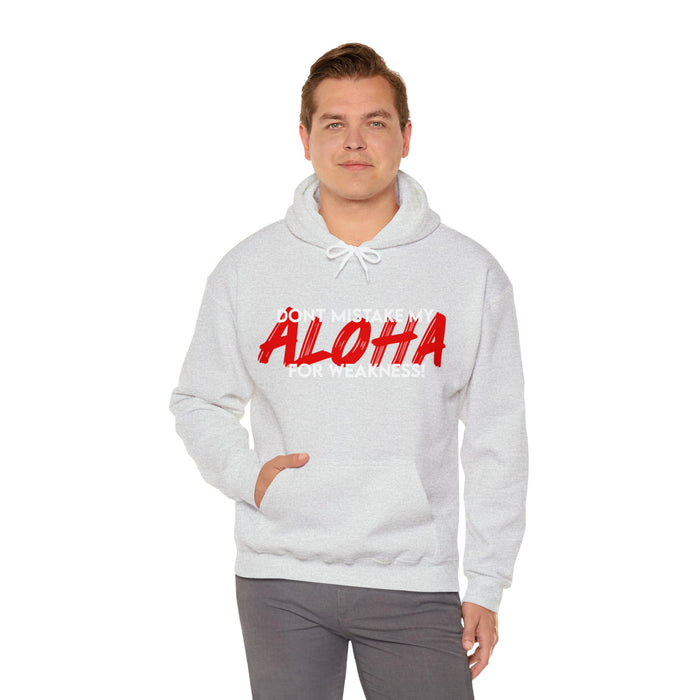 Don't Mistake My Aloha for Weakness Unisex Hoodie - Hoodie - Leilanis Attic