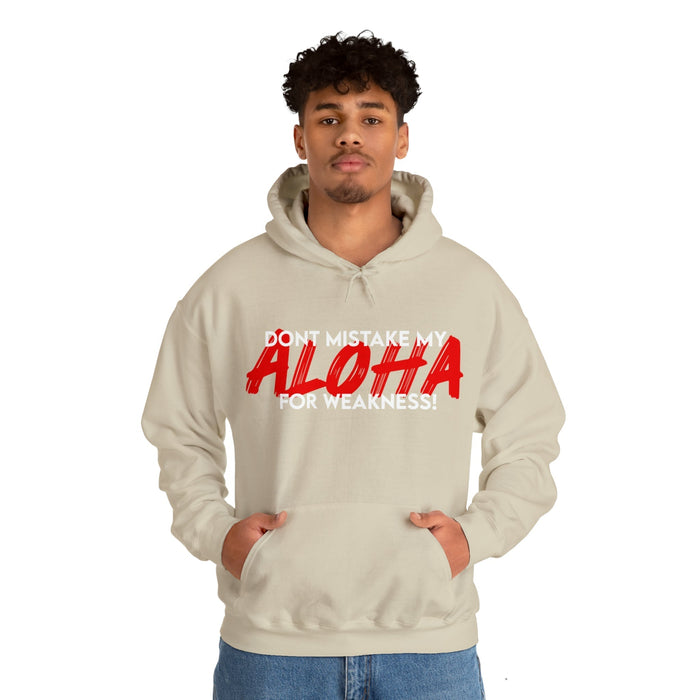 Don't Mistake My Aloha for Weakness Unisex Hoodie - Hoodie - Leilanis Attic