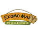 "E Komo Mai" Wooden Hanging Sign - Sign - Leilanis Attic