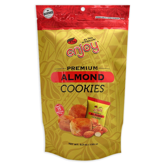 Enjoy Brand - Almond Cookies 5.3oz - Food - Leilanis Attic