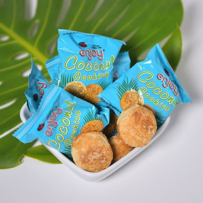 Enjoy Brand - Coconut Cookies 5.3oz - Food - Leilanis Attic